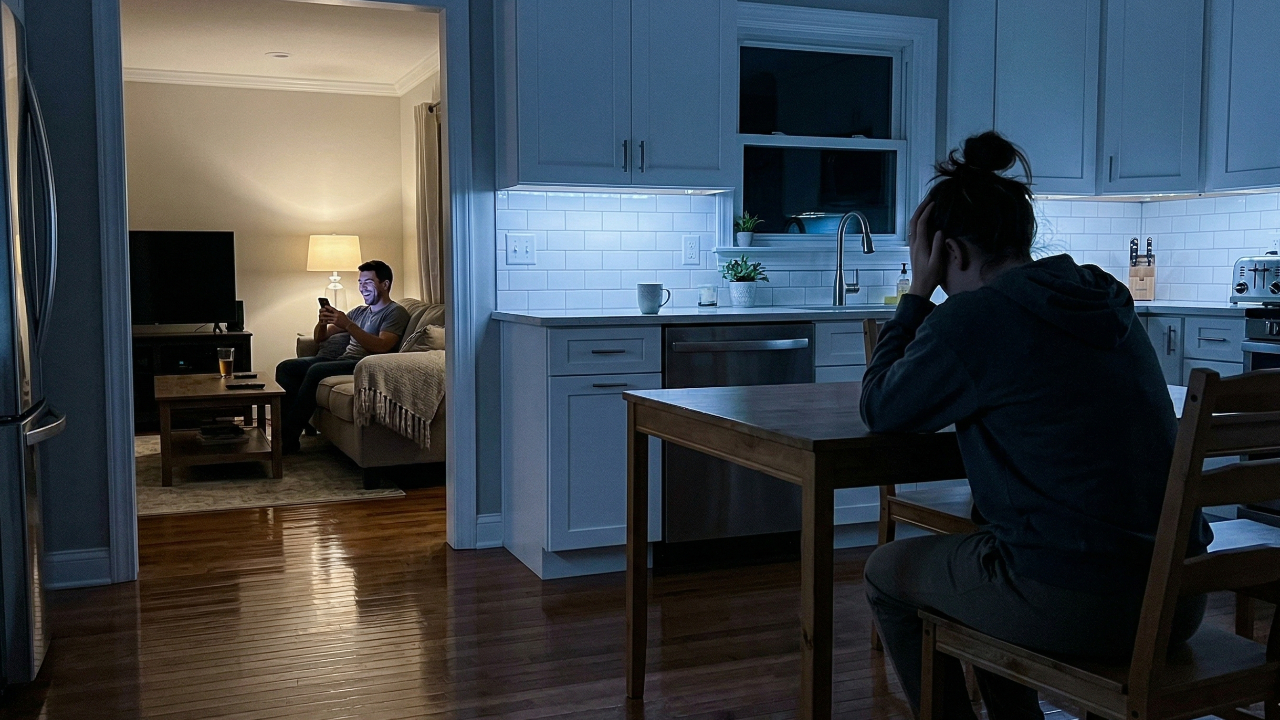 This Wife is Fed Up With Doing All the Chores While Her Husband Ignores Her Effort