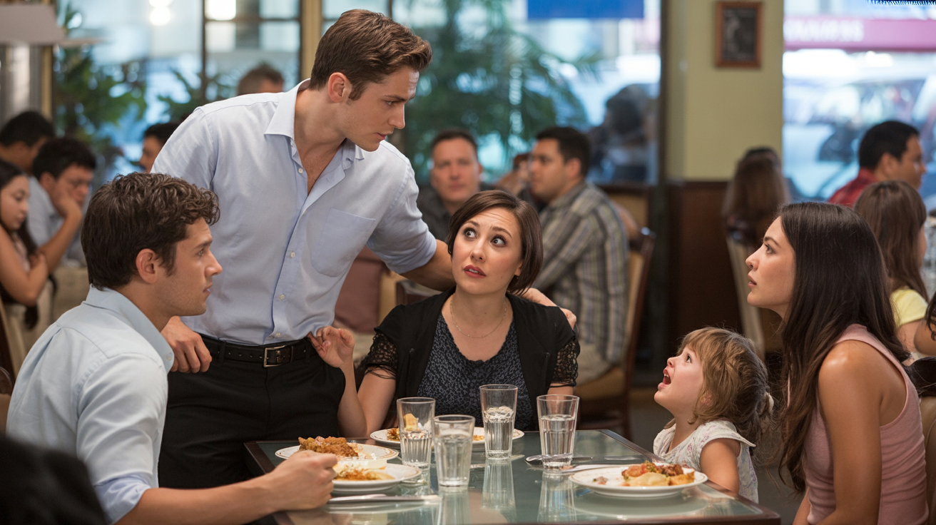 Man Screams at Kid in Restaurant, Leaves Everyone Stunned