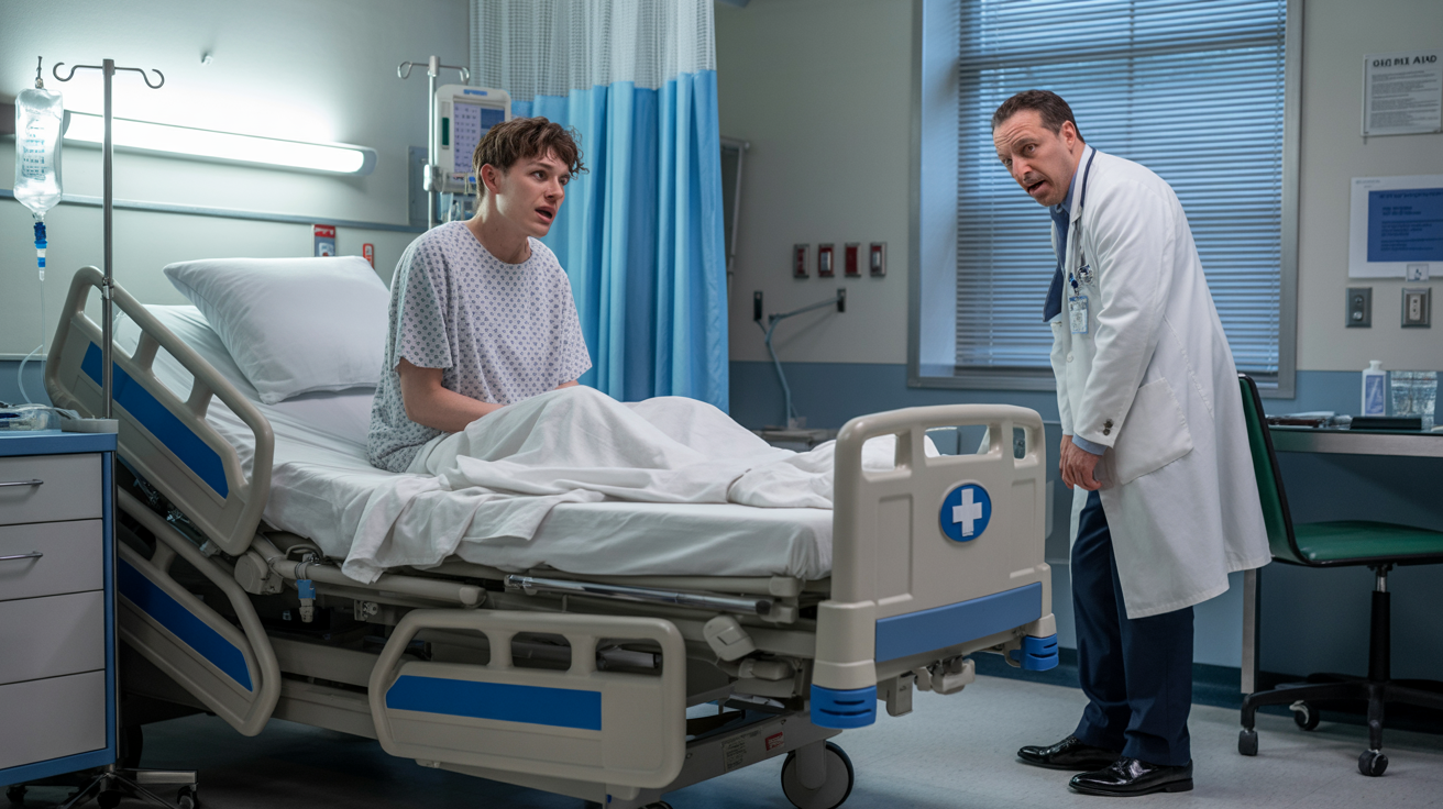 Doctor Ignores Patient Warning, Regrets It After Vomit Incident Doctor Ignores Patient Warning, Regrets It After Vomit Incident