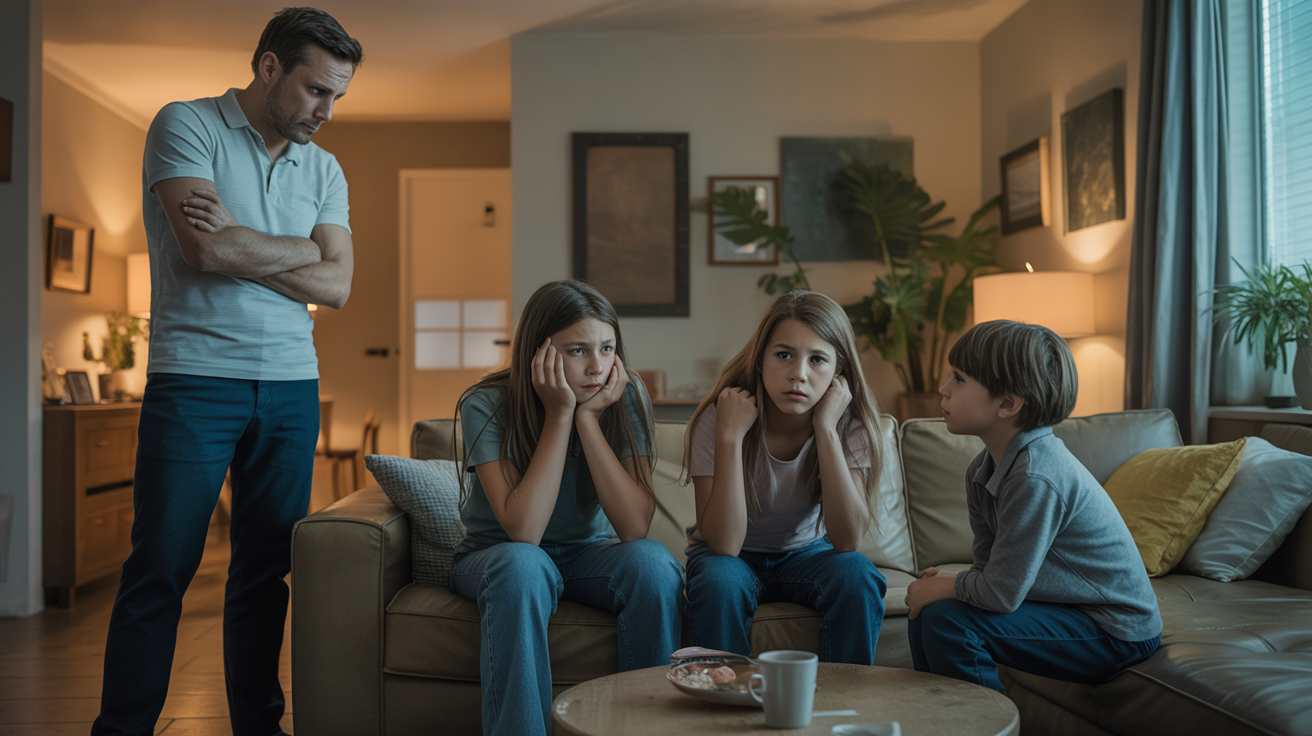 Widowed Dad Snaps After Kids Share Honest Feelings About New Partner