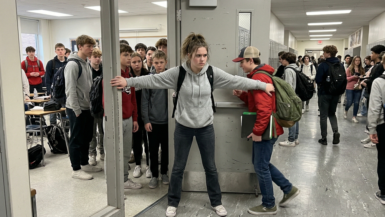 High School Drama Escalates When Student Insists on Searching Peers for Her Lost Technology