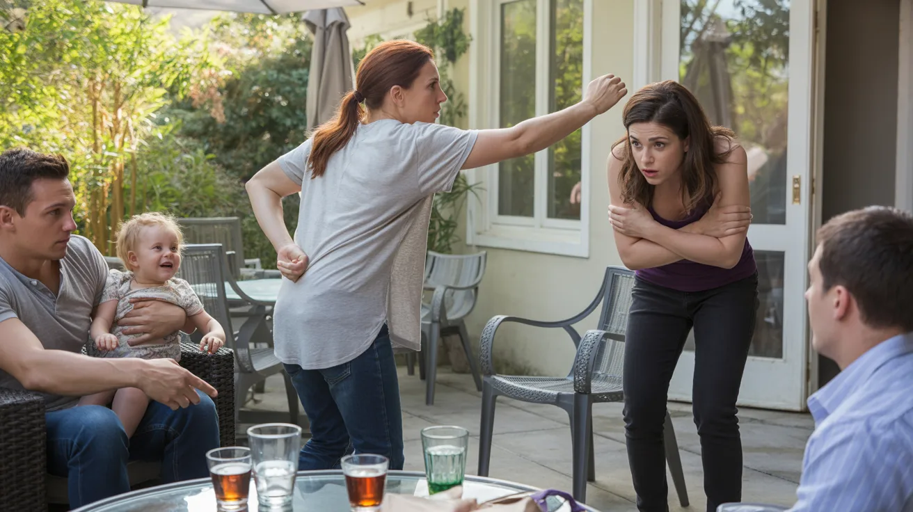 Wife Slaps Woman Who Threatened Baby And Her Special-Needs Brother