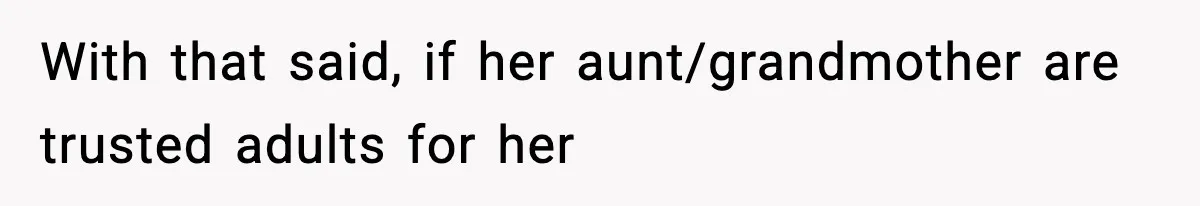 Single Dad Talks Hygiene With Teen Daughter, Gets Accused Of “Period Shaming” With that said, if her aunt/grandmother are trusted adults for her