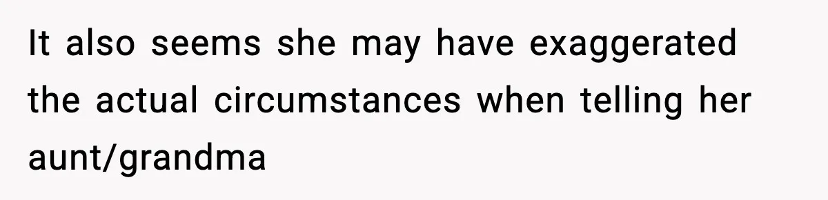 Single Dad Talks Hygiene With Teen Daughter, Gets Accused Of “Period Shaming” It also seems she may have exaggerated the actual circumstances when telling her aunt/grandma