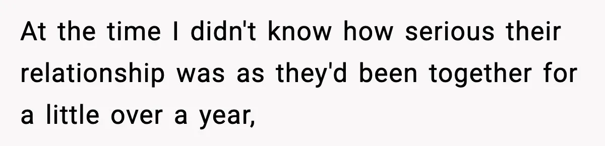 Mom Offers To Pay Tuition So Her Son Wouldn’t Marry At 18, Future DIL Calls Her “Evil” At the time I didn't know how serious their relationship was as they'd been together for a little over a year,