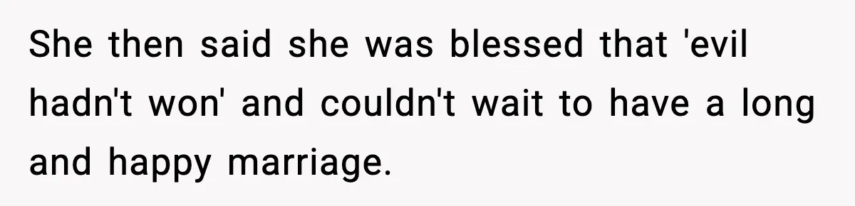 Mom Offers To Pay Tuition So Her Son Wouldn’t Marry At 18, Future DIL Calls Her “Evil” She then said she was blessed that 'evil hadn't won' and couldn't wait to have a long and happy marriage.