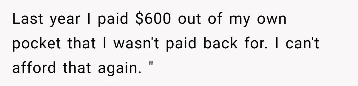 Friend Asks Group To Pay Deposits Upfront After Losing $600 On Last Trip, Friends Say She’s “Overthinking” Last year I paid $600 out of my own pocket that I wasn't paid back for. I can't afford that again. "
