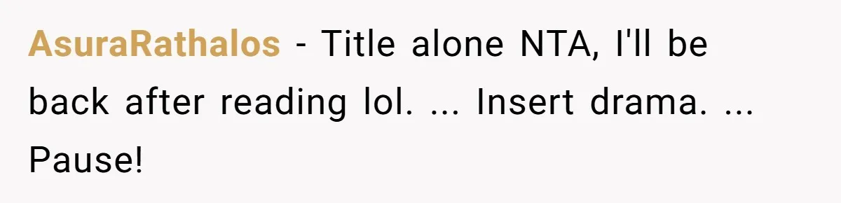 AsuraRathalos − Title alone NTA, I'll be back after reading lol. ... Insert drama. ... Pause!