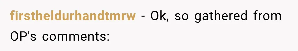 firstheldurhandtmrw − Ok, so gathered from OP's comments: