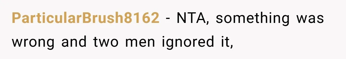 ParticularBrush8162 − NTA, something was wrong and two men ignored it,