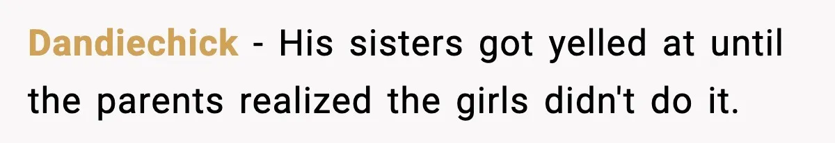 Little Sister Gets Perfect Payback After Relentless Sleepover Pranks Dandiechick - His sisters got yelled at until the parents realized the girls didn't do it.