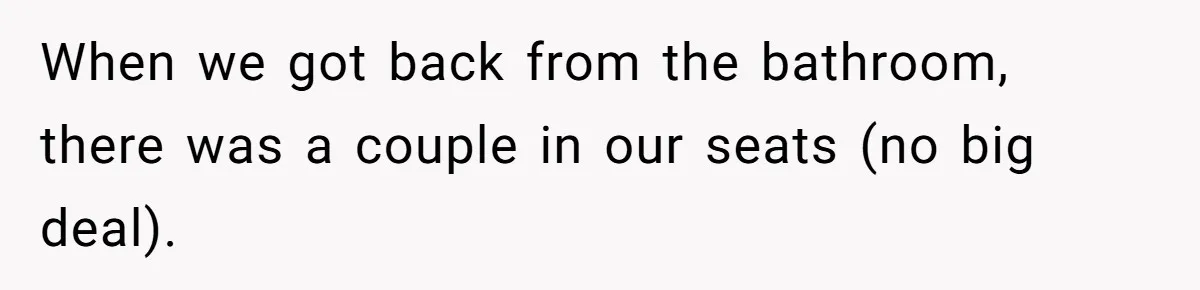 Couple Invades A Fan’s NBA Seats With Bags Of Peanuts, Then Gets Mad When He Calls Them Out When we got back from the bathroom, there was a couple in our seats (no big deal).