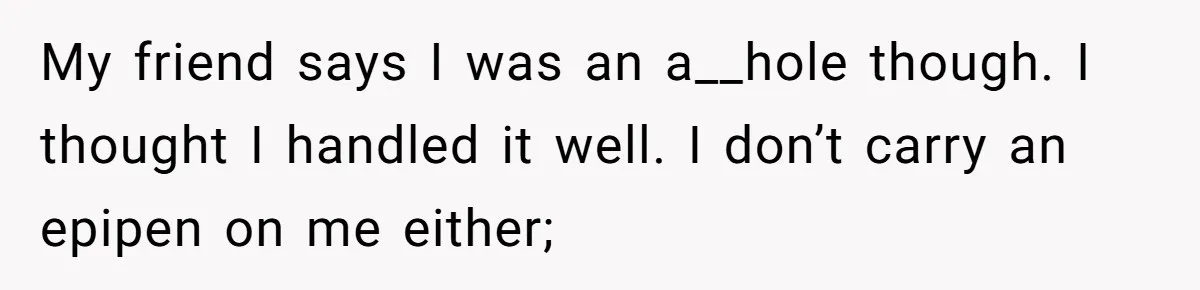 Couple Invades A Fan’s NBA Seats With Bags Of Peanuts, Then Gets Mad When He Calls Them Out My friend says I was an a__hole though. I thought I handled it well. I don’t carry an epipen on me either;