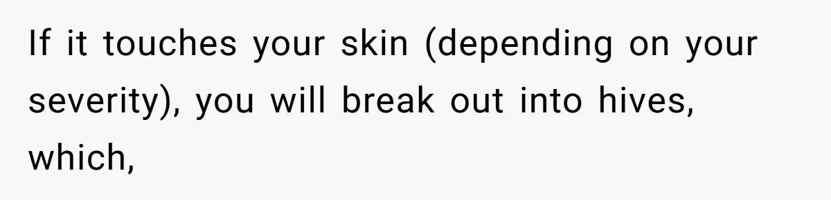 Couple Invades A Fan’s NBA Seats With Bags Of Peanuts, Then Gets Mad When He Calls Them Out If it touches your skin (depending on your severity), you will break out into hives, which,