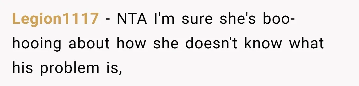 Woman Throws Out MIL’s Handmade Sweaters Because They’re Too Colorful, Husband Immediately Files For Divorce Legion1117 − NTA I'm sure she's boo-hooing about how she doesn't know what his problem is,