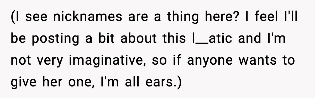 (I see nicknames are a thing here? I feel I'll be posting a bit about this l__atic and I'm not very imaginative, so if anyone wants to give her one,...