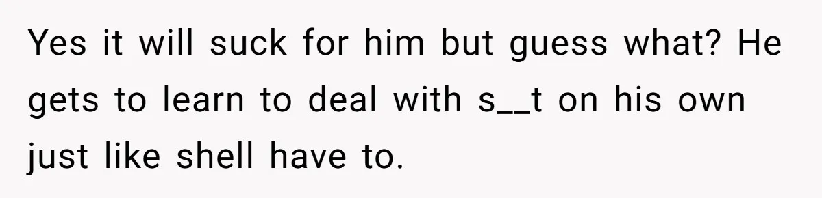 Woman Kicks Brother Out After He Blocks Pregnant Girlfriend And Celebrates “Bullet Dodged” Party Yes it will suck for him but guess what? He gets to learn to deal with s__t on his own just like shell have to.