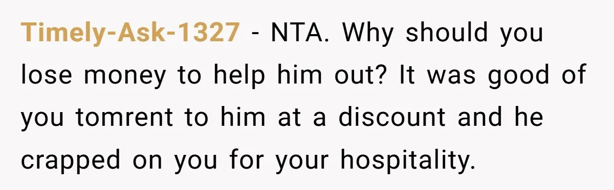 Landlord Sells Rental House After Brother Stops Paying Rent And Refuses Maintenance Timely-Ask-1327 − NTA. Why should you lose money to help him out? It was good of you tomrent to him at a discount and he crapped on you for your...