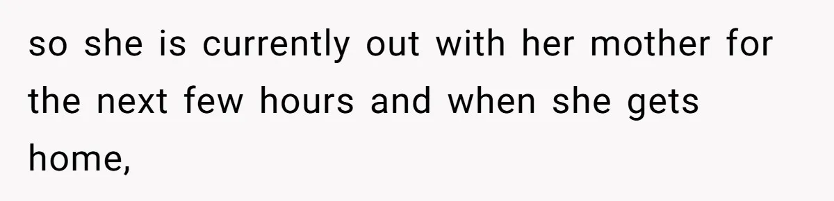 Husband Stunned After Wife Secretly Signs Up To Be Surrogate Without Telling Him so she is currently out with her mother for the next few hours and when she gets home,
