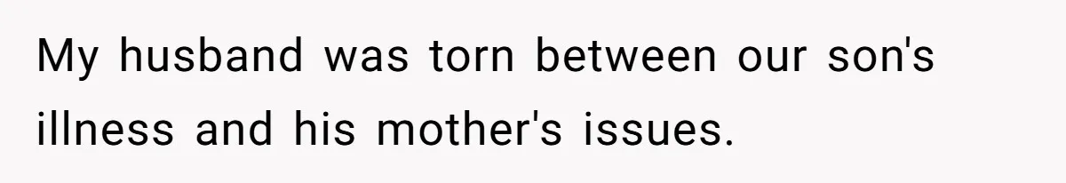 Mother-In-Law Blames Grieving Mom For Baby’s Death At Funeral, Then Invites Her To “Apology Dinner” When She Gets Pregnant Again My husband was torn between our son's illness and his mother's issues.