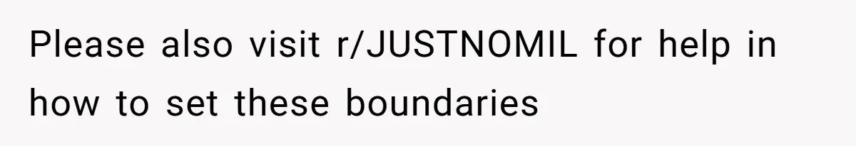 Mother-In-Law Blames Grieving Mom For Baby’s Death At Funeral, Then Invites Her To “Apology Dinner” When She Gets Pregnant Again Please also visit r/JUSTNOMIL for help in how to set these boundaries