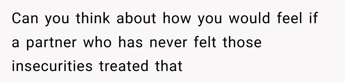 Why Mocking a Black Woman’s Wig Can Cut Much Deeper Than You Realize Can you think about how you would feel if a partner who has never felt those insecurities treated that
