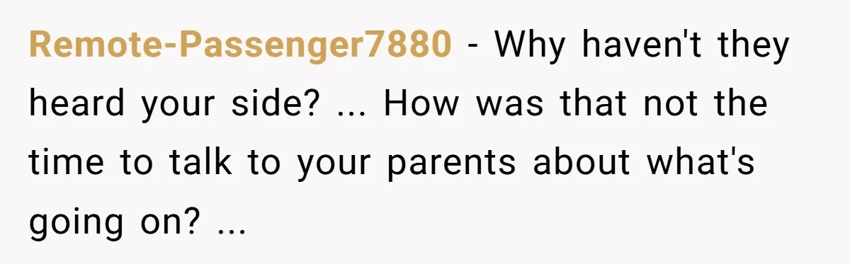 Is Blood Always Thicker Than Business? Standing Her Ground Against Greedy Relatives Remote-Passenger7880 − Why haven't they heard your side? ... How was that not the time to talk to your parents about what's going on? ...