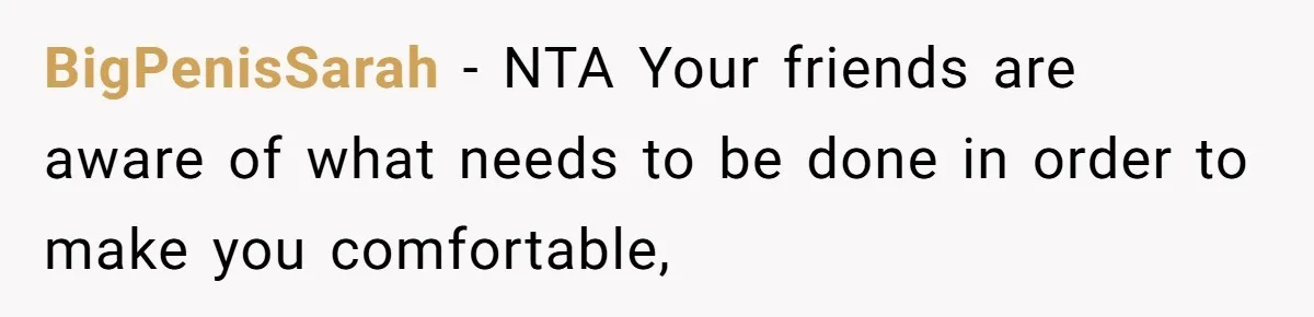 BigPenisSarah − NTA Your friends are aware of what needs to be done in order to make you comfortable,