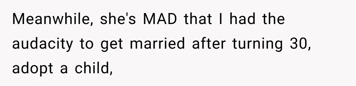 Teen Girl Cuts Off Sister After Being “Barely Not Invited” To Her Own Wedding Meanwhile, she's MAD that I had the audacity to get married after turning 30, adopt a child,