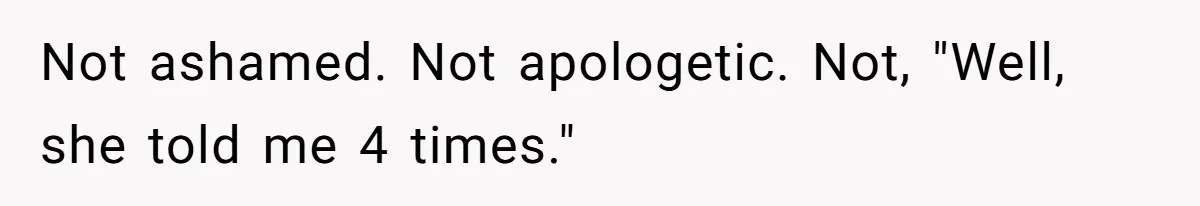 Woman Bans Friend From Dinner Parties After She Keeps Stealing All The Leftovers Not ashamed. Not apologetic. Not, "Well, she told me 4 times."