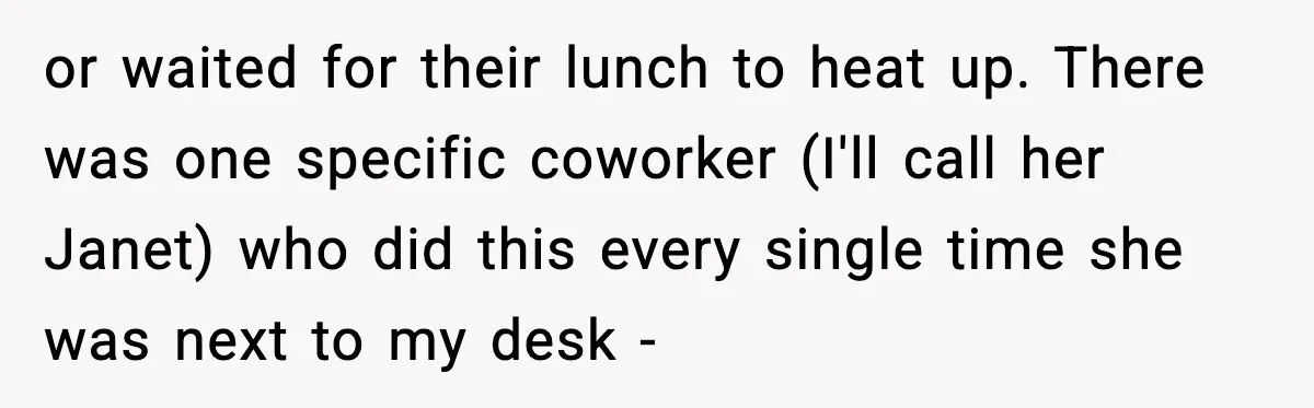 Coworkers Keep Using Her Desk As Storage, She Fights Back With Plants or waited for their lunch to heat up. There was one specific coworker (I'll call her Janet) who did this every single time she was next to my desk -