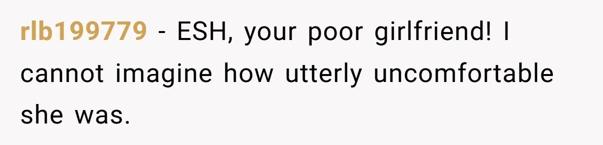 Teacher Uses Classroom Trick to Quiet Family After They React Poorly to Coming Out rlb199779 − ESH, your poor girlfriend! I cannot imagine how utterly uncomfortable she was.