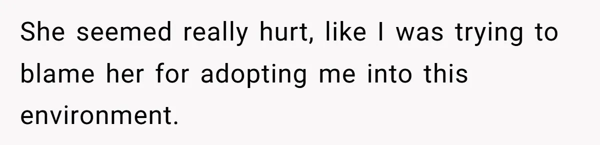 Adoptee Perspective: Why I Need My White Mother to Acknowledge My Real-World Experiences She seemed really hurt, like I was trying to blame her for adopting me into this environment.