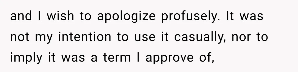 Adoptee Perspective: Why I Need My White Mother to Acknowledge My Real-World Experiences and I wish to apologize profusely. It was not my intention to use it casually, nor to imply it was a term I approve of,