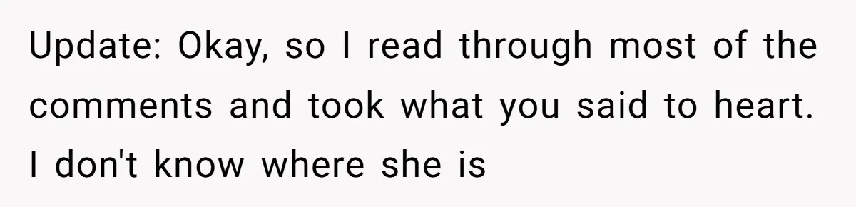 Standing Her Ground: When A Longtime Friend Demands Time You Don’t Have Update: Okay, so I read through most of the comments and took what you said to heart. I don't know where she is