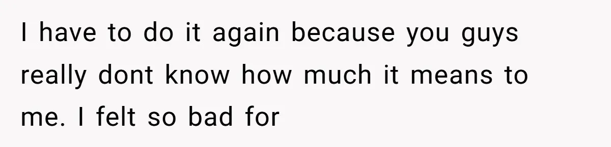 Standing Her Ground: When A Longtime Friend Demands Time You Don’t Have I have to do it again because you guys really dont know how much it means to me. I felt so bad for