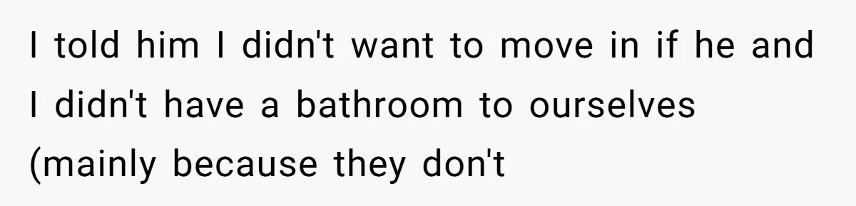 A Roommate Conflict Brewing: Is the Master Bedroom Fair Game for the Couple? I told him I didn't want to move in if he and I didn't have a bathroom to ourselves (mainly because they don't