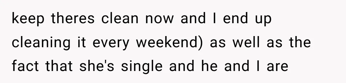 A Roommate Conflict Brewing: Is the Master Bedroom Fair Game for the Couple? keep theres clean now and I end up cleaning it every weekend) as well as the fact that she's single and he and I are