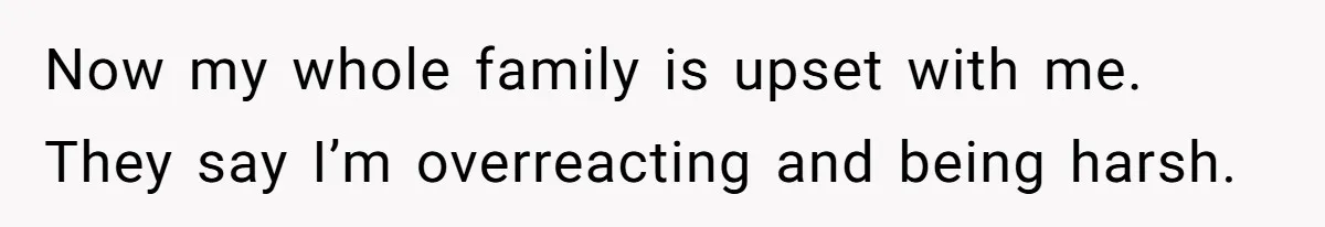 Setting Boundaries at 25: Why This Young Woman Doesn’t Want Kids at Her Birthday Now my whole family is upset with me. They say I’m overreacting and being harsh.