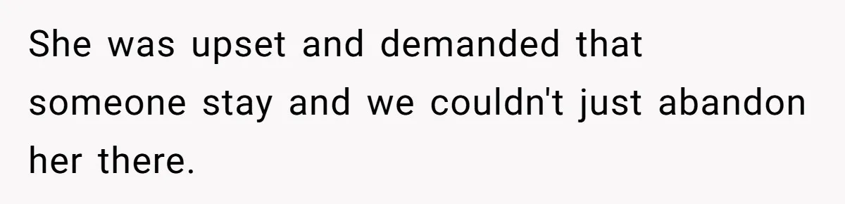 Woman Leaves Niece Behind In Jail After She Was Caught Shoplifting She was upset and demanded that someone stay and we couldn't just abandon her there.