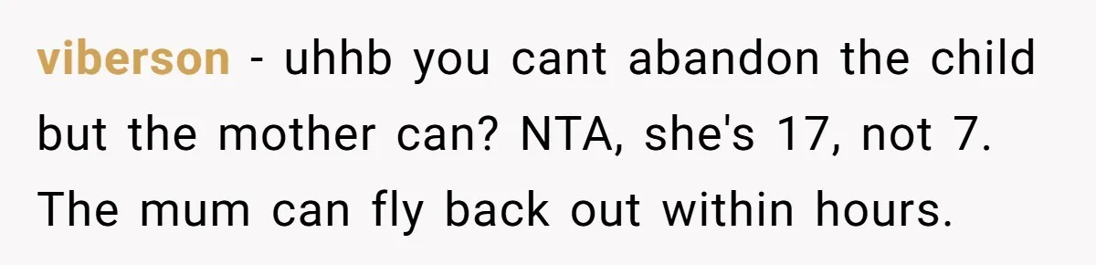 Woman Leaves Niece Behind In Jail After She Was Caught Shoplifting viberson − uhhb you cant abandon the child but the mother can? NTA, she's 17, not 7. The mum can fly back out within hours.