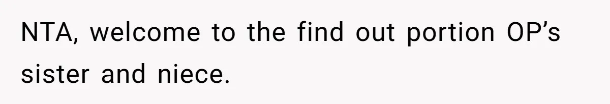 Woman Leaves Niece Behind In Jail After She Was Caught Shoplifting NTA, welcome to the find out portion OP’s sister and niece.
