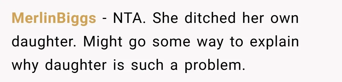 Woman Leaves Niece Behind In Jail After She Was Caught Shoplifting MerlinBiggs − NTA. She ditched her own daughter. Might go some way to explain why daughter is such a problem.