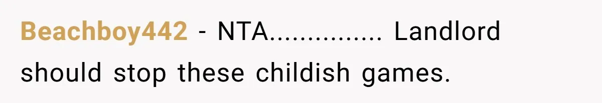 Tenant Calmly Asks Neighbor To Stop Taking Paid Parking Spot, But Things Turn Ugly Fast Beachboy442 − NTA............... Landlord should stop these childish games.