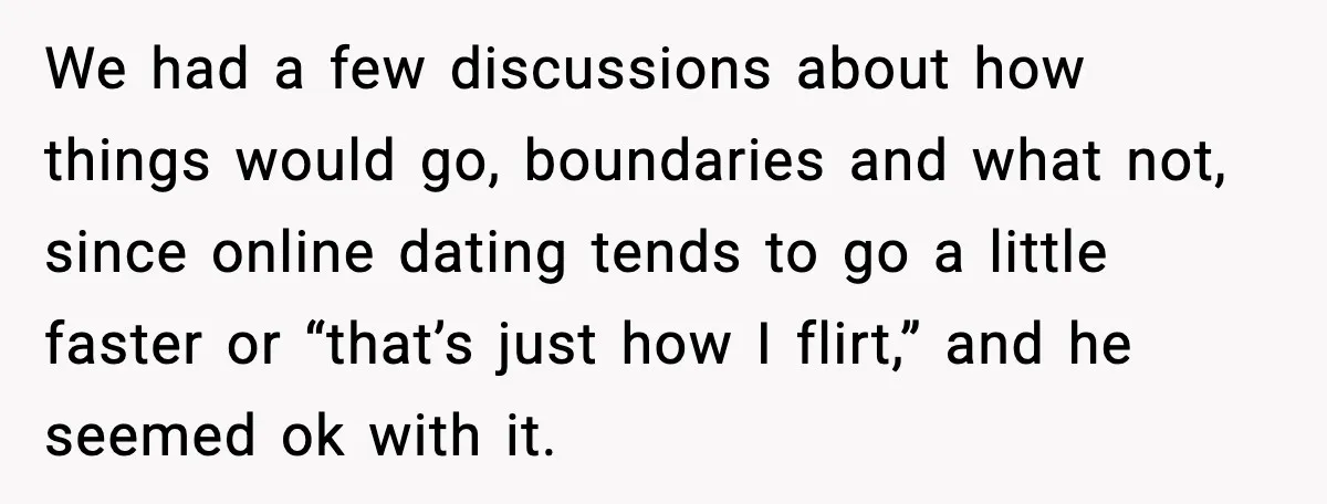 Woman Googles Her Date and Finds a Shocking Criminal Past We had a few discussions about how things would go, boundaries and what not, since online dating tends to go a little faster or “that’s just how I flirt,” and...