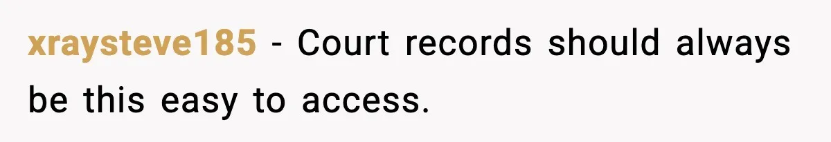 Woman Googles Her Date and Finds a Shocking Criminal Past xraysteve185 - Court records should always be this easy to access.