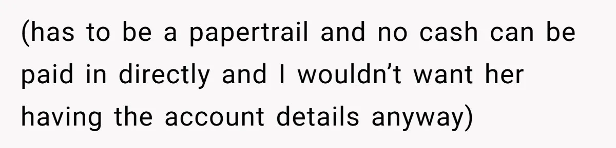 Grandmother Demands Photo Of Teen Birth Certificate To Open A Suspicious Bank Account (has to be a papertrail and no cash can be paid in directly and I wouldn’t want her having the account details anyway)