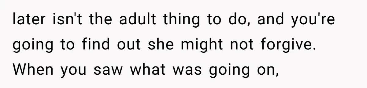 Woman Approves Fence Work Anyway, Can’t Believe Aunt Evicts Them Over Tree later isn't the adult thing to do, and you're going to find out she might not forgive. When you saw what was going on,