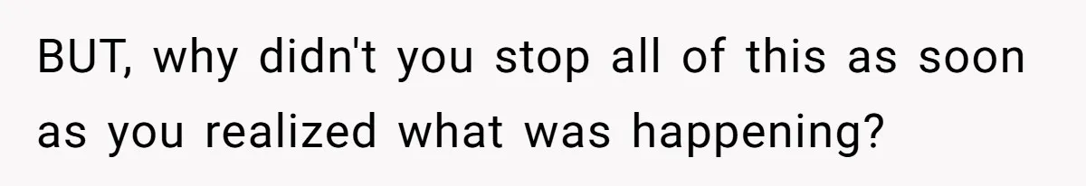Woman Approves Fence Work Anyway, Can’t Believe Aunt Evicts Them Over Tree BUT, why didn't you stop all of this as soon as you realized what was happening?