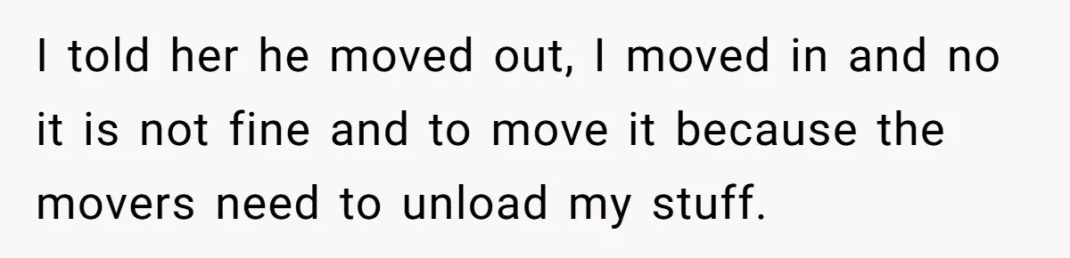 Man Tows His Neighbor's Car After She Parks In His Driveway Without Permission I told her he moved out, I moved in and no it is not fine and to move it because the movers need to unload my stuff.
